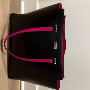 Kate Spade Black and Pink Tote Bag